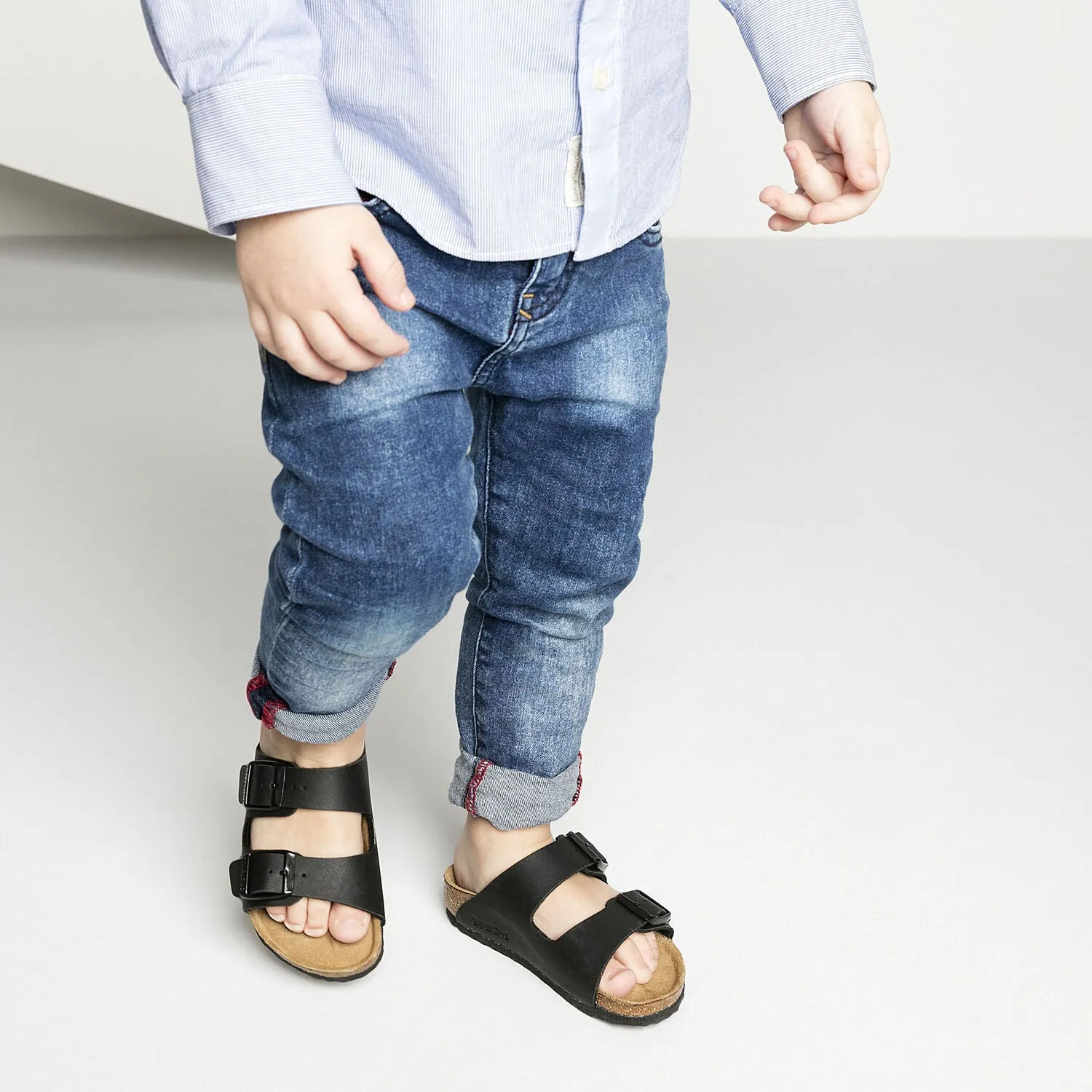 Arizona Birko-Flor Kids Sandal (Black)