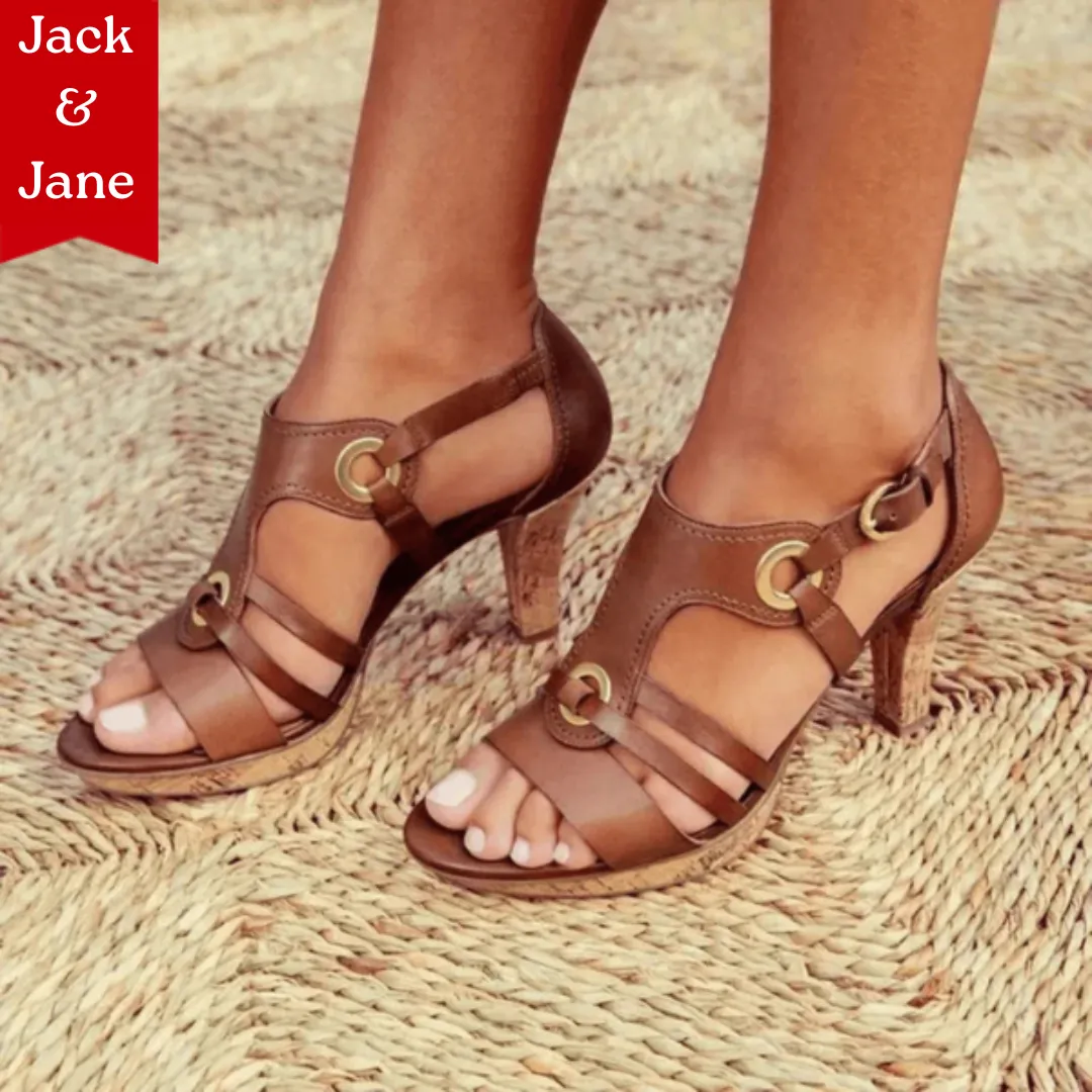 BELLA | Comfortable Heeled Sandals for Women