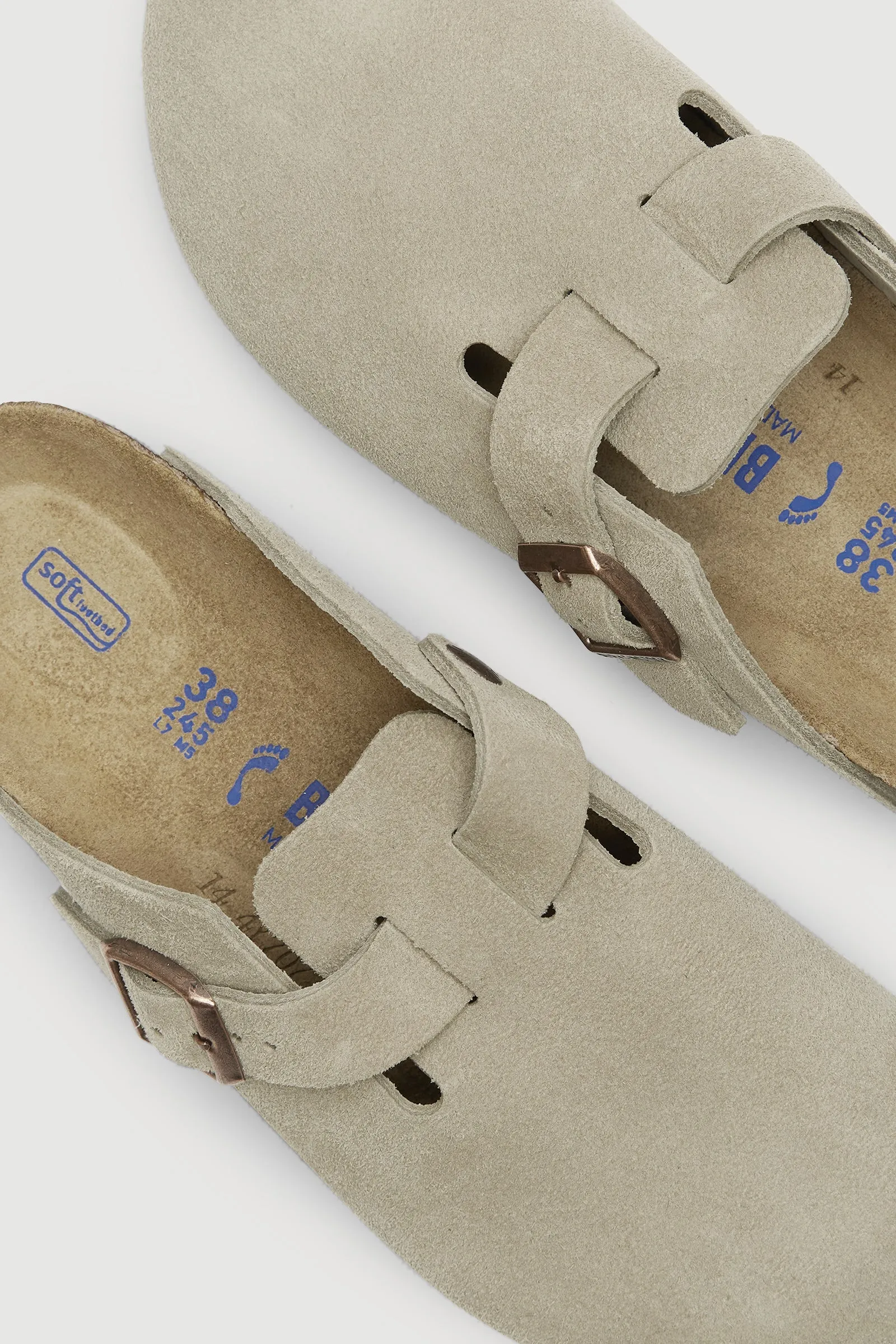 Birkenstock Boston SFB Suede Leather