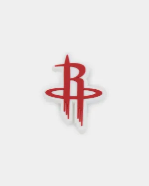 Crocs Houston Rockets Logo Jibbitz Charm Original Team Colours