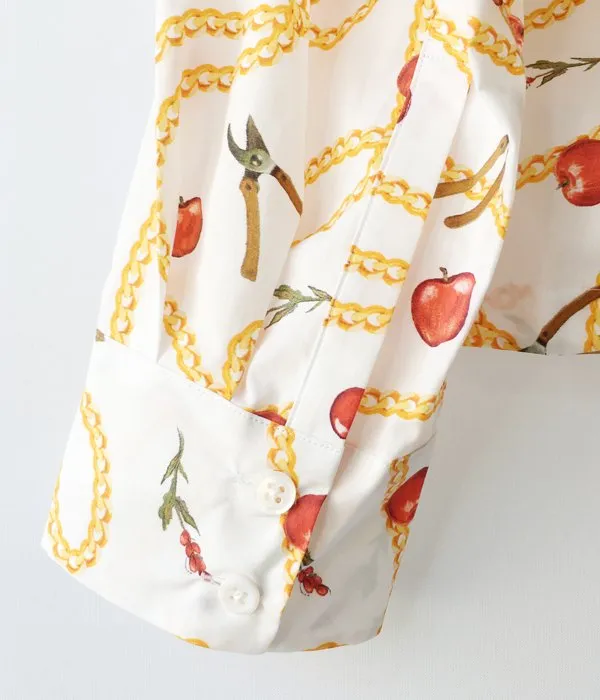 DIGAWEL/OPEN COLLAR SHIRT(1)(Hermes) (WHITE)