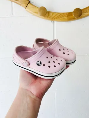 Pink Classic Clog, size 4/5