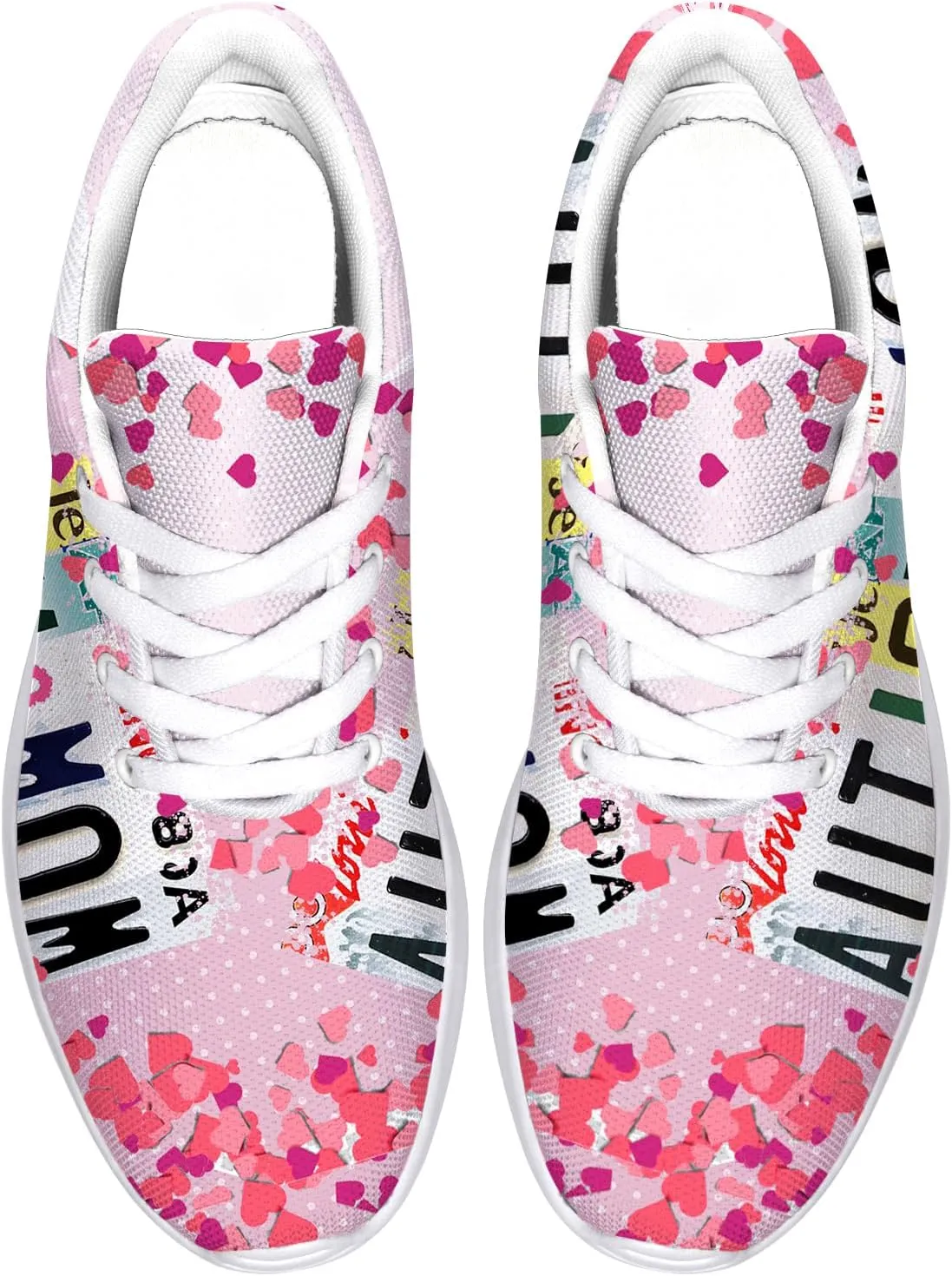 Tennis Shoes for Women Autism Awareness Shoes Running Sneakers Gifts for Women Men