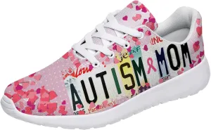 Tennis Shoes for Women Autism Awareness Shoes Running Sneakers Gifts for Women Men